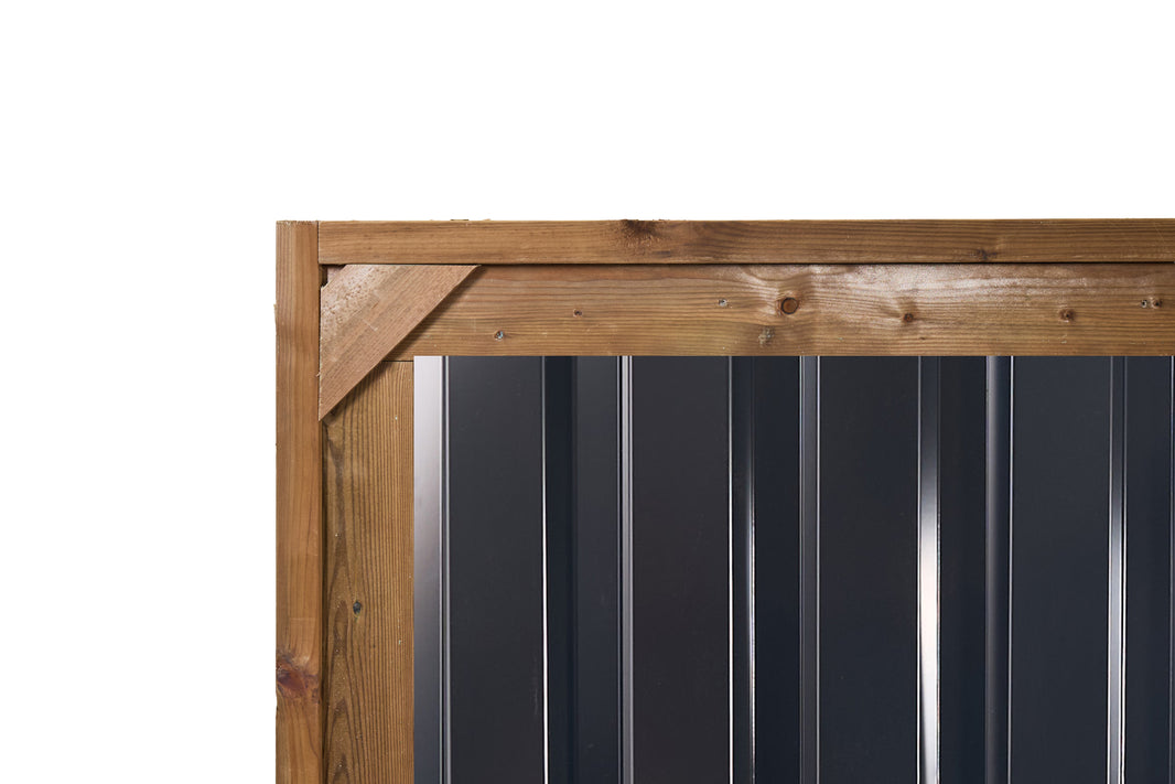 Gates for Ribbed/Deep Groove Metal Fence - BarrierBoss™