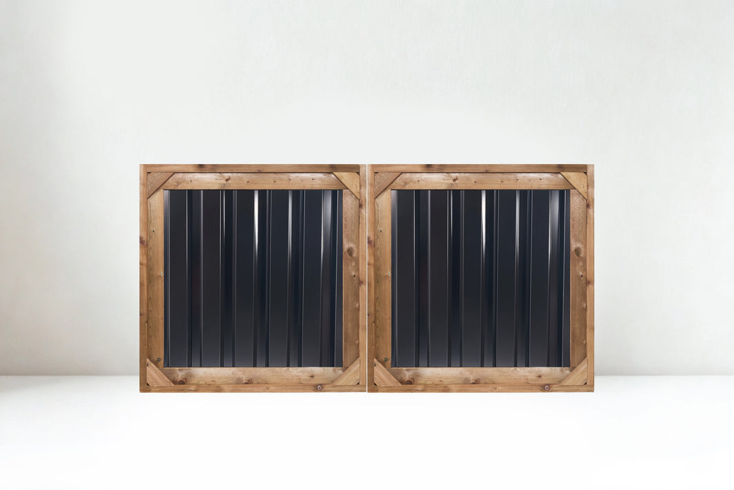 Gates for Ribbed/Deep Groove Metal Fence - BarrierBoss™