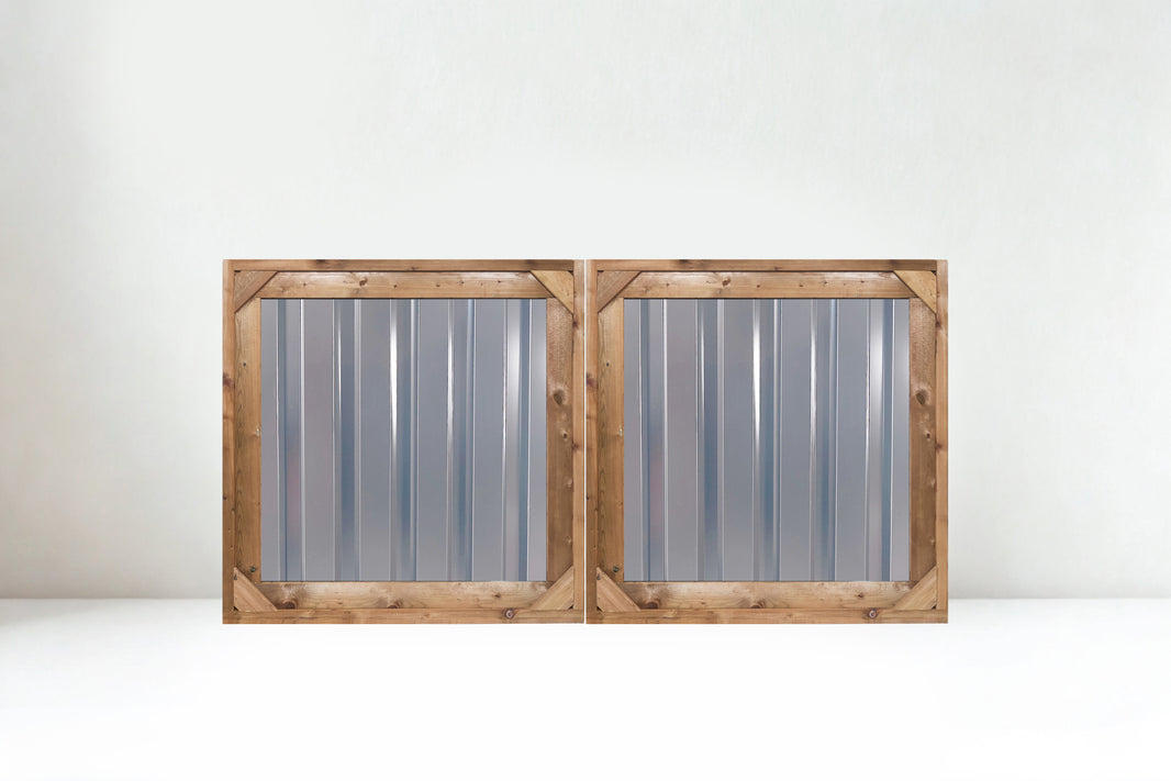 Gates for Ribbed/Deep Groove Metal Fence - BarrierBoss™