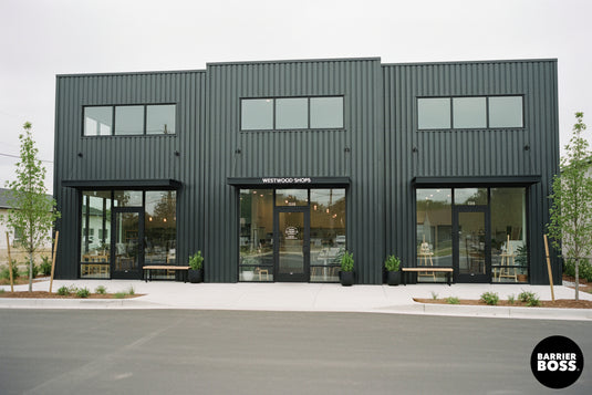 Deep Groove Metal Siding (Width 38") - BarrierBoss™