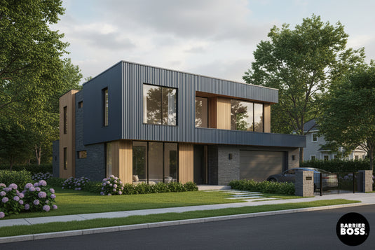 Corrugated Metal Siding Panels - The Trailhead - BarrierBoss™