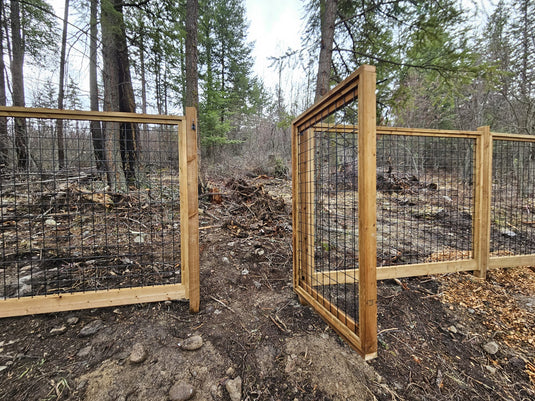 Aggregate Wire Gate Metal Fencing Collection - BarrierBoss™