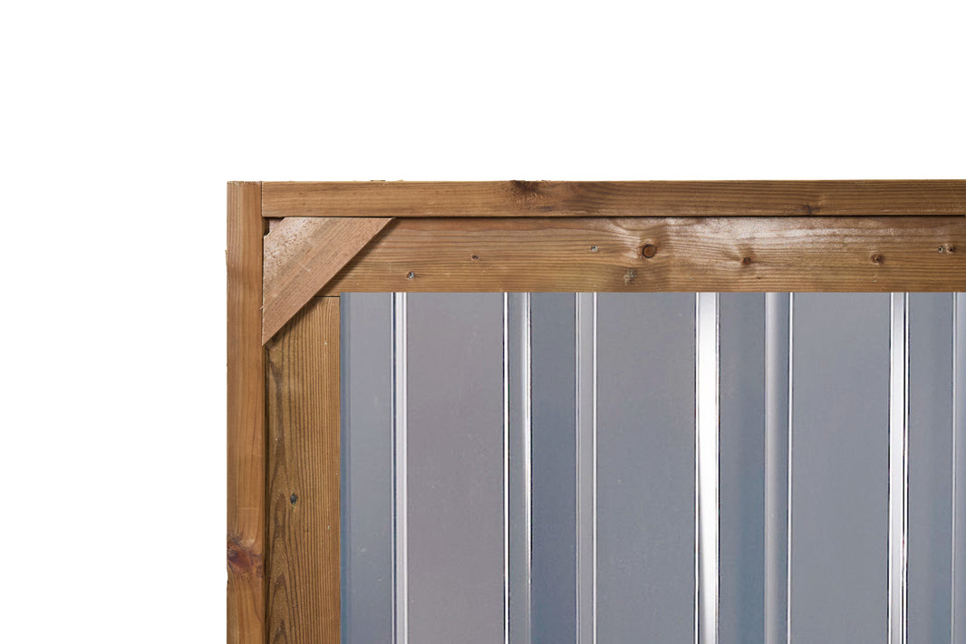 Gates for Ribbed/Deep Groove Metal Fence - BarrierBoss™