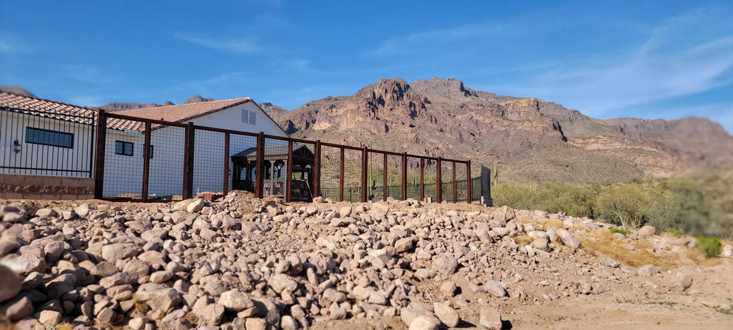 The Wood and Metal Fence Panel - Wind and Warp Resistant - The Fort Knox