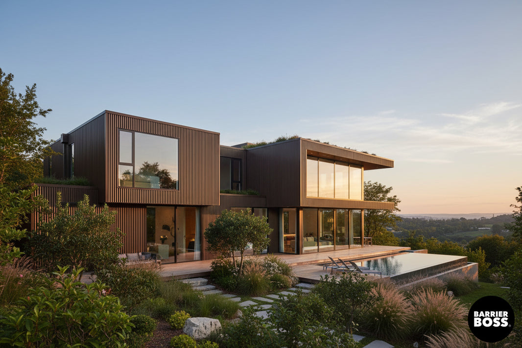 Corrugated Metal Siding Panels - The Trailhead - BarrierBoss™