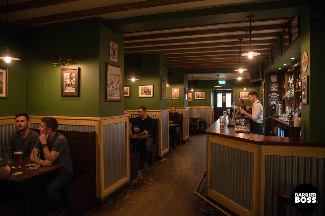 Metal Wainscoting - BarrierBoss™