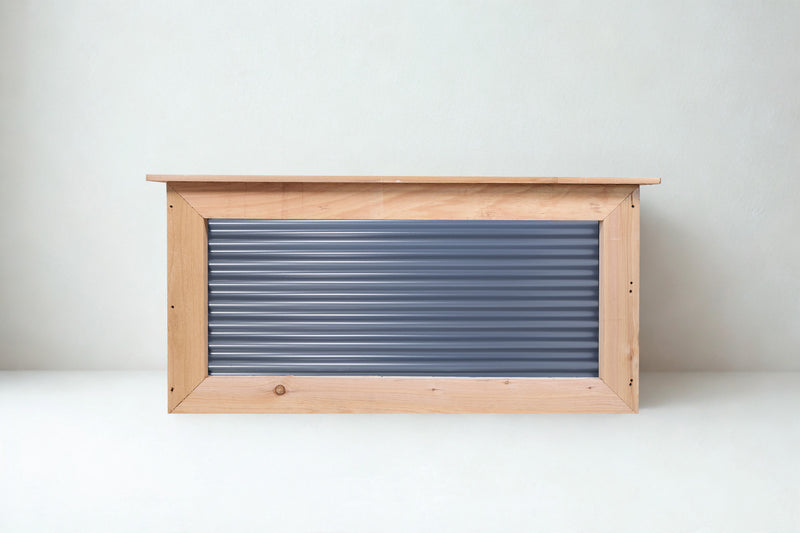 Load image into Gallery viewer, Corrugated Metal Planter Boxes - BarrierBoss™

