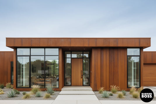 Corrugated Metal Siding Panels - The Trailhead - BarrierBoss™