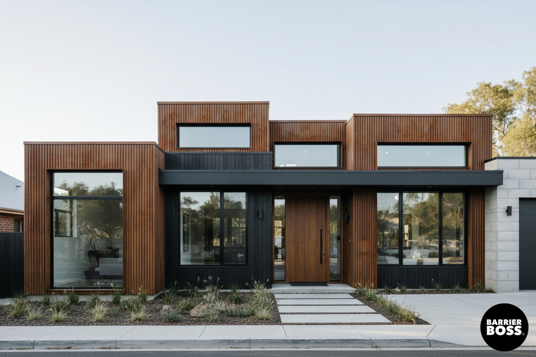 Corrugated Metal Siding Panels - The Trailhead - BarrierBoss™