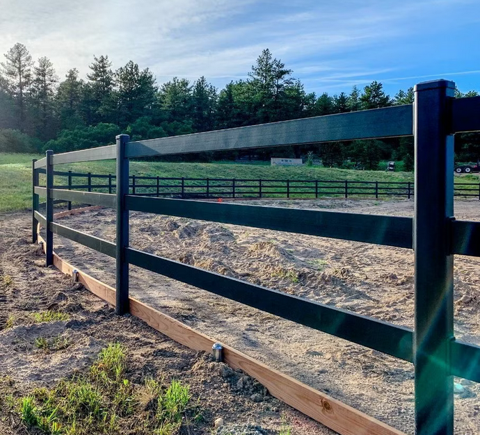 Steel Board Fencing - Horse Fencing (Canada)