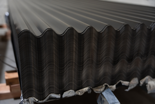 "The Canadian" - Corrugated Sheet Metal Fence Panels with DualCoat™ (Unframed) - BarrierBoss™