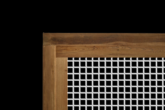 Silver Hog Wire Deck Railing Panels (Framed or Unframed) - The Kootenay - BarrierBoss™