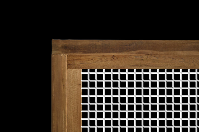 Load image into Gallery viewer, Silver Hog Wire Deck Railing Panels (Framed or Unframed) - The Kootenay - BarrierBoss™
