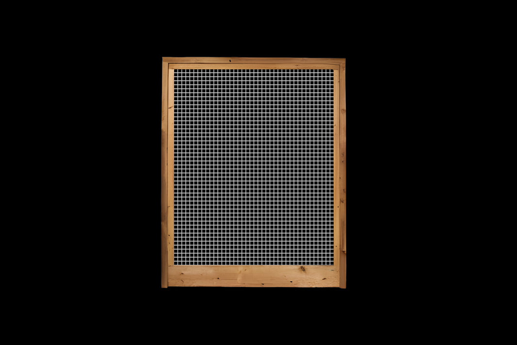 Silver Hog Wire Fence Panels (Framed or Unframed) - The Cariboo - BarrierBoss™