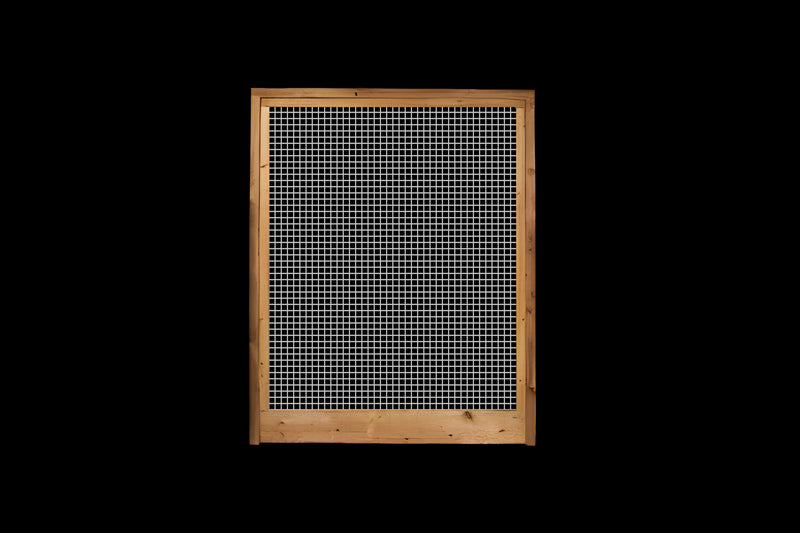 Load image into Gallery viewer, Silver Hog Wire Fence Panels (Framed or Unframed) - The Cariboo - BarrierBoss™
