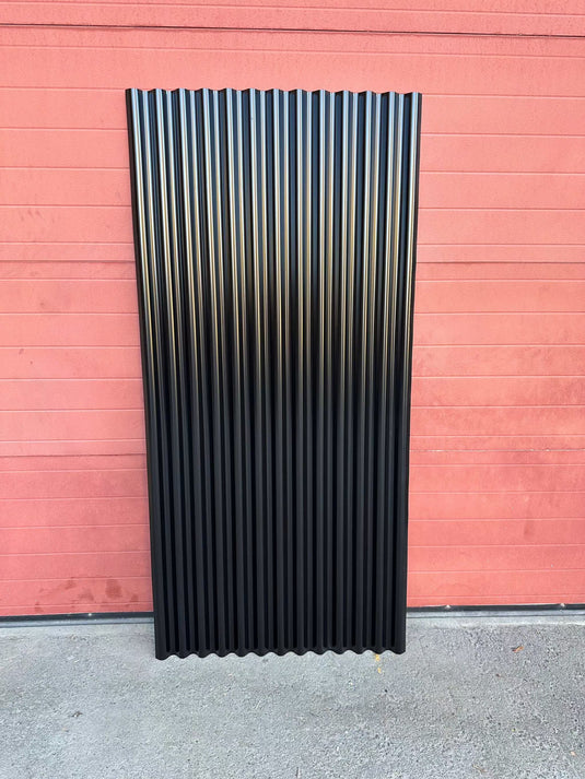 BACKUP "The Rocky Mountain" - Corrugated Metal Siding Panels with DualCoat™ - Loose Metal - BarrierBoss™