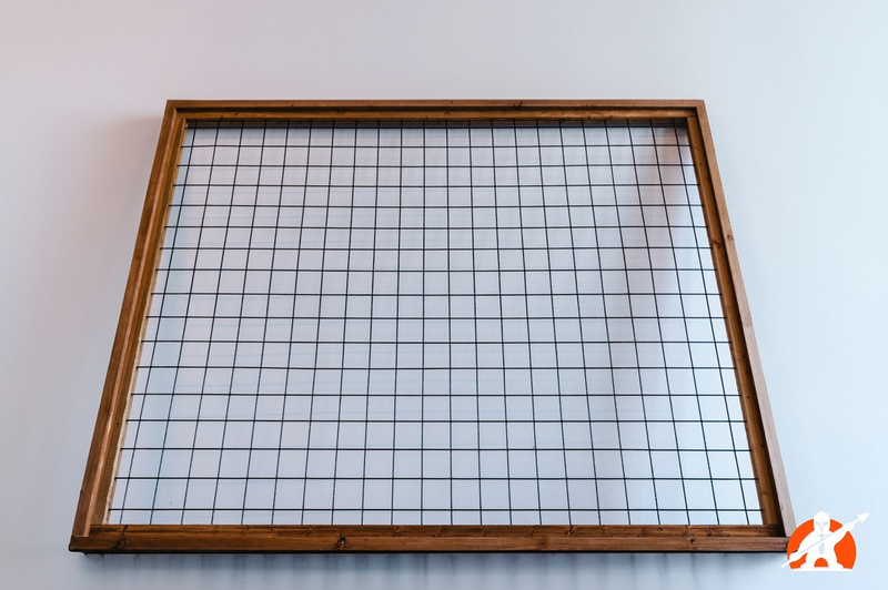 Load image into Gallery viewer, &quot;The Tough Panel&quot; - Black Hog Wire Fence Panel (Framed or Unframed) - BarrierBoss™
