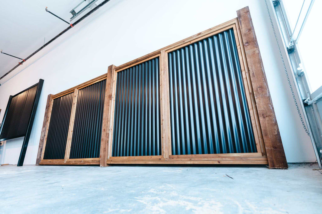 The Wood and Metal Fence Panel - Wind and Warp Resistant - The Fort Knox - BarrierBoss™