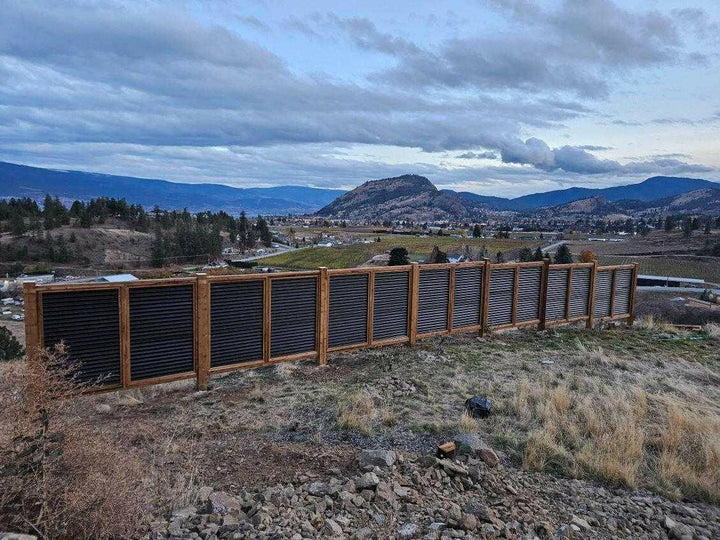 The Fort Knox: Modular Privacy Metal Steel Fence Solution
