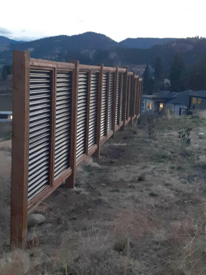The Fort Knox: Modular Privacy Metal Steel Fence Solution