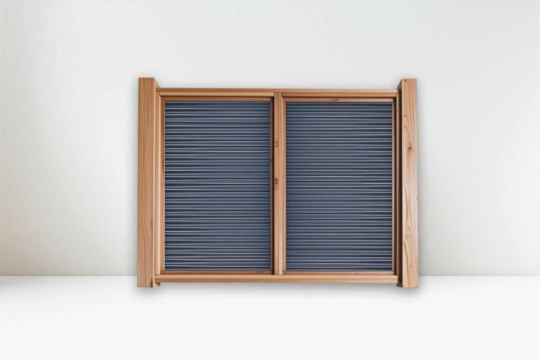 The Wood and Metal Fence Panel - Wind and Warp Resistant - The Fort Knox - BarrierBoss™