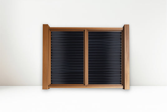 The Wood and Metal Fence Panel - Wind and Warp Resistant - The Fort Knox - BarrierBoss™