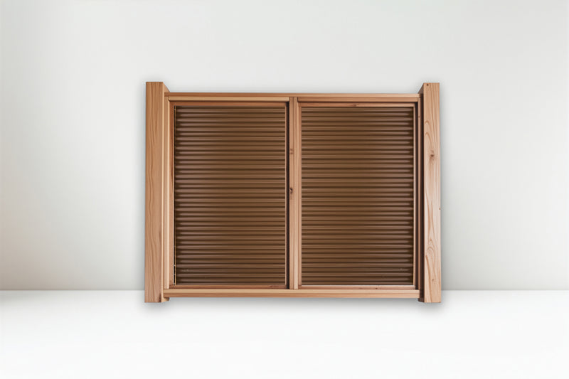 Load image into Gallery viewer, The Wood and Metal Fence Panel - Wind and Warp Resistant - The Fort Knox - BarrierBoss™
