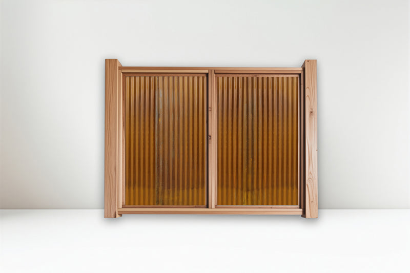 Load image into Gallery viewer, The Wood and Metal Fence Panel - Wind and Warp Resistant - The Fort Knox - BarrierBoss™
