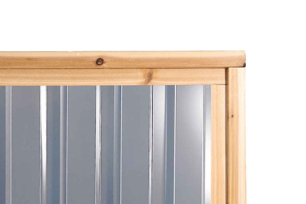 Deep Groove Metal Fence Panels (Premade) - The Revelstoke - BarrierBoss™