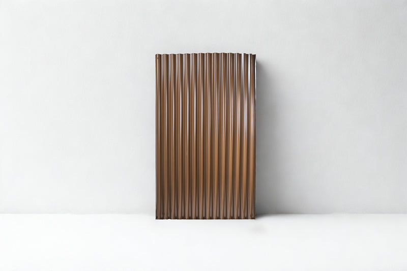 Load image into Gallery viewer, Corrugated Metal Fence Sheets (Custom Lengths) - The Canadian - BarrierBoss™
