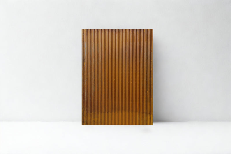 Load image into Gallery viewer, Corrugated Metal Fence Sheets - NoFade, NoRust, DualSided (Unframed) - The Canadian - BarrierBoss™

