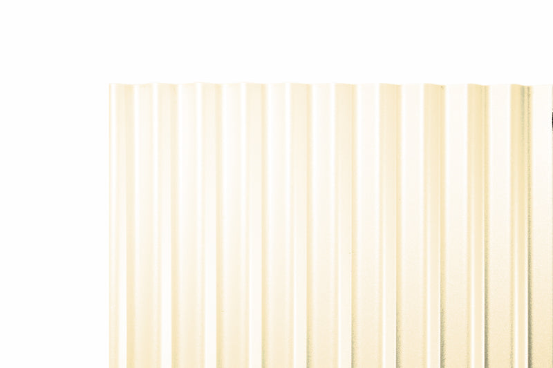 Load image into Gallery viewer, Corrugated Metal Fence Sheets - NoFade, NoRust, DualSided (Unframed) - The Canadian - BarrierBoss™
