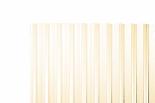 Corrugated Metal Fence Sheets - NoFade, NoRust, DualSided (Unframed) - The Canadian - BarrierBoss™