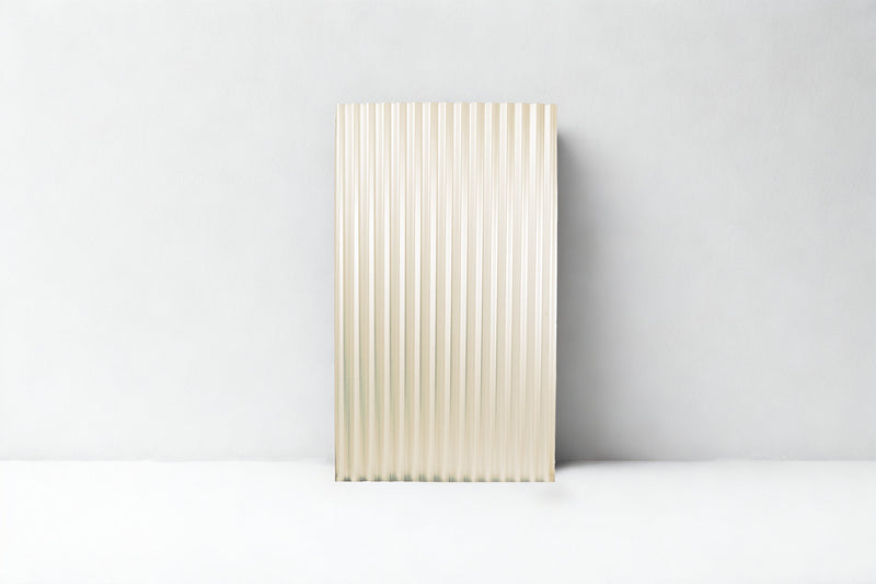 Load image into Gallery viewer, Corrugated Metal Fence Sheets - NoFade, NoRust, DualSided (Unframed) - The Canadian - BarrierBoss™
