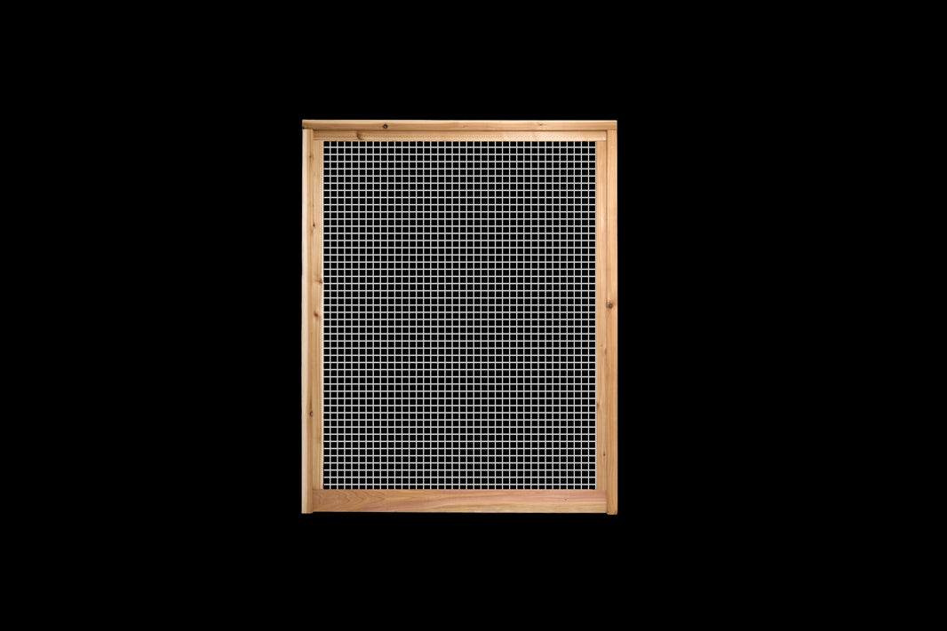 Silver Hog Wire Fence Panels (Framed or Unframed) - The Cariboo - BarrierBoss™