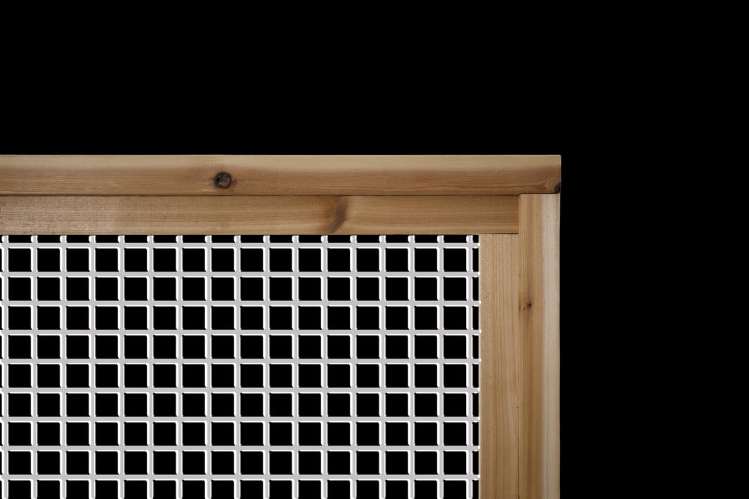 Silver Hog Wire Fence Panels (Framed or Unframed) - The Cariboo - BarrierBoss™