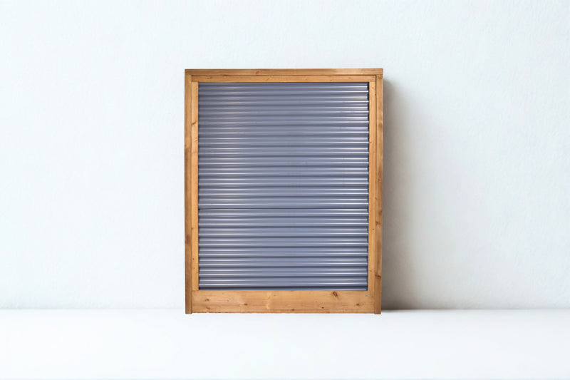 Load image into Gallery viewer, Corrugated Metal Privacy Fence Panel (Premade) - The Coastal - BarrierBoss™
