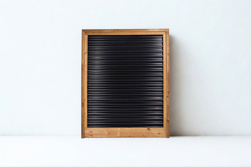 Load image into Gallery viewer, Corrugated Metal Privacy Fence Panel (Premade) - The Coastal - BarrierBoss™
