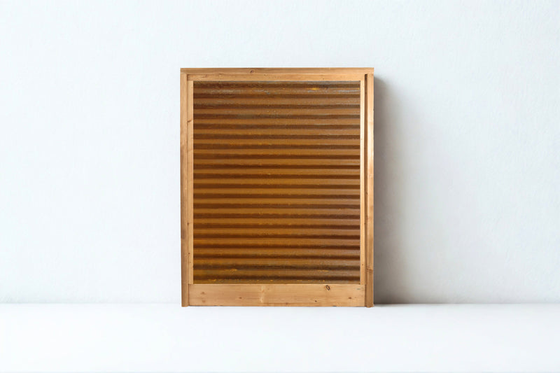 Load image into Gallery viewer, Corrugated Metal Privacy Fence Panel (Premade) - The Coastal - BarrierBoss™
