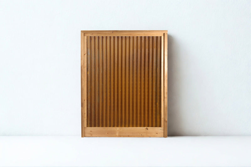 Load image into Gallery viewer, Corrugated Metal Privacy Fence Panel (Premade) - The Coastal - BarrierBoss™
