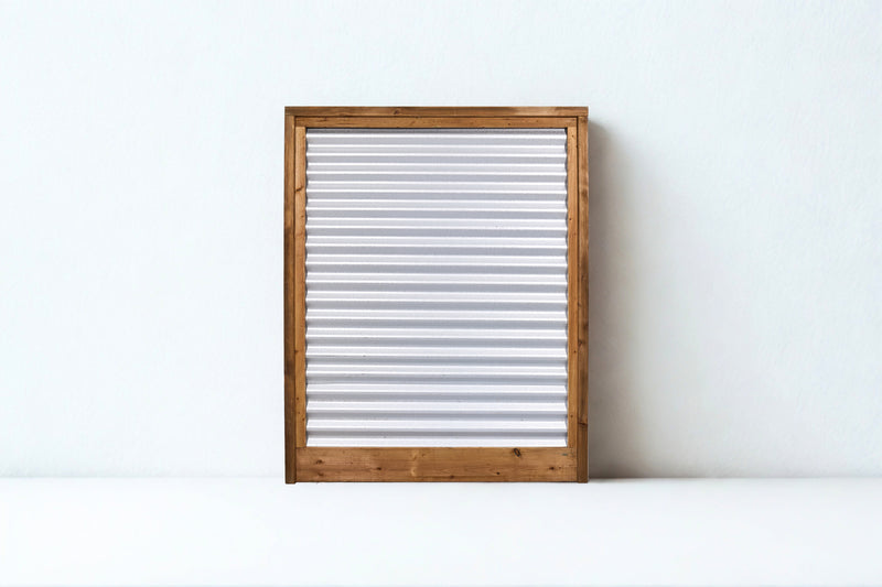 Load image into Gallery viewer, Corrugated Metal Privacy Fence Panel (Premade) - The Coastal - BarrierBoss™
