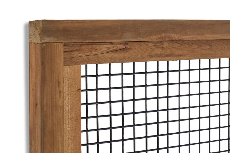 Load image into Gallery viewer, Black Hog Wire Fence Panels - Hog Panels (Premade or Unframed) - The Tough Panel - BARRIERBOSS™ USA
