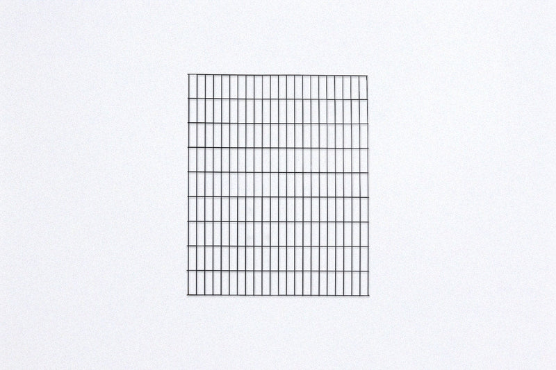 Load image into Gallery viewer, Black Hog Wire Fence Panels (Framed or Unframed) - The Rigid Panel - BarrierBoss™
