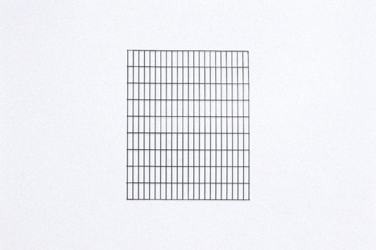 Black Hog Wire Fence Panels (Framed or Unframed) - The Rigid Panel - BarrierBoss™