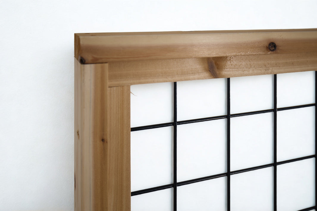 Black Hog Wire Fence Panels - Hog Panels (Premade or Unframed) - The Tough Panel - BARRIERBOSS™ USA