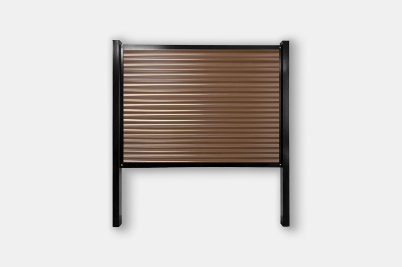 Load image into Gallery viewer, FireSmart® Metal Fence Panels with Steel Post &amp; Frame System - The True North - BarrierBoss™
