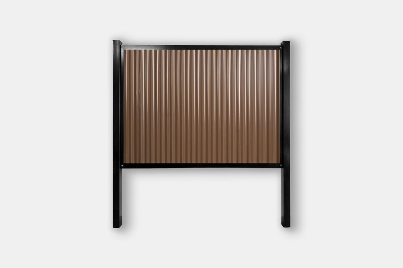 Load image into Gallery viewer, FireSmart® Metal Fence Panels with Steel Post &amp; Frame System - The True North - BarrierBoss™
