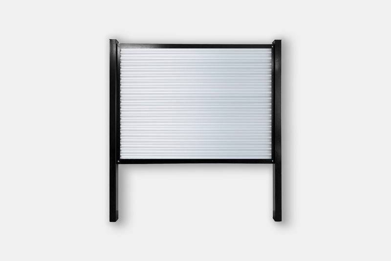 Load image into Gallery viewer, FireSmart® Metal Fence Panels with Steel Post &amp; Frame System - The True North - BarrierBoss™
