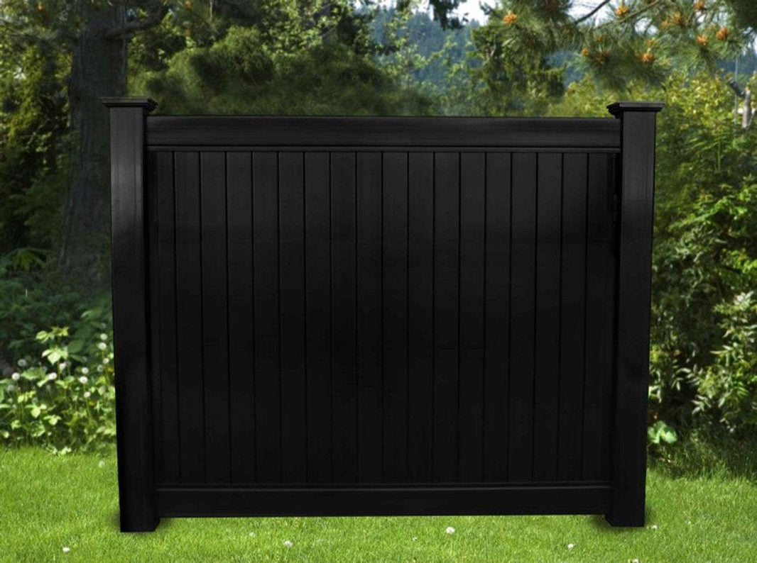 Vinyl Fence Panels - The Glacier Line - BarrierBoss™