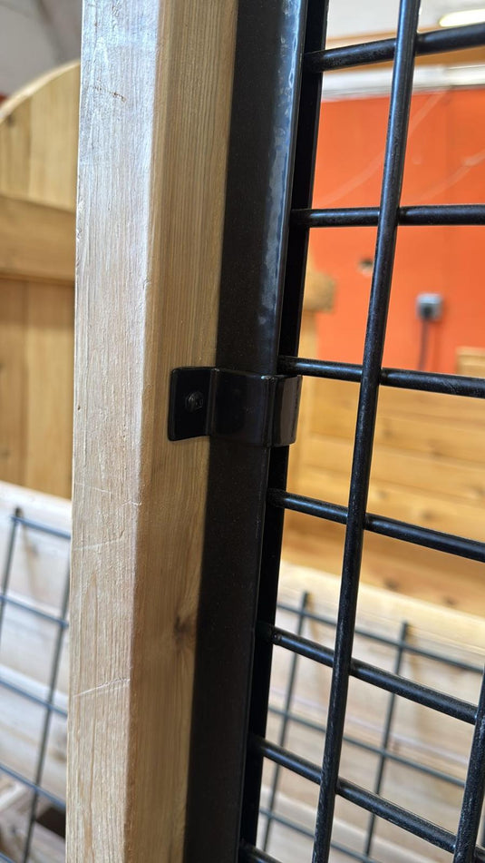 close up of hog track kit that is reinforced